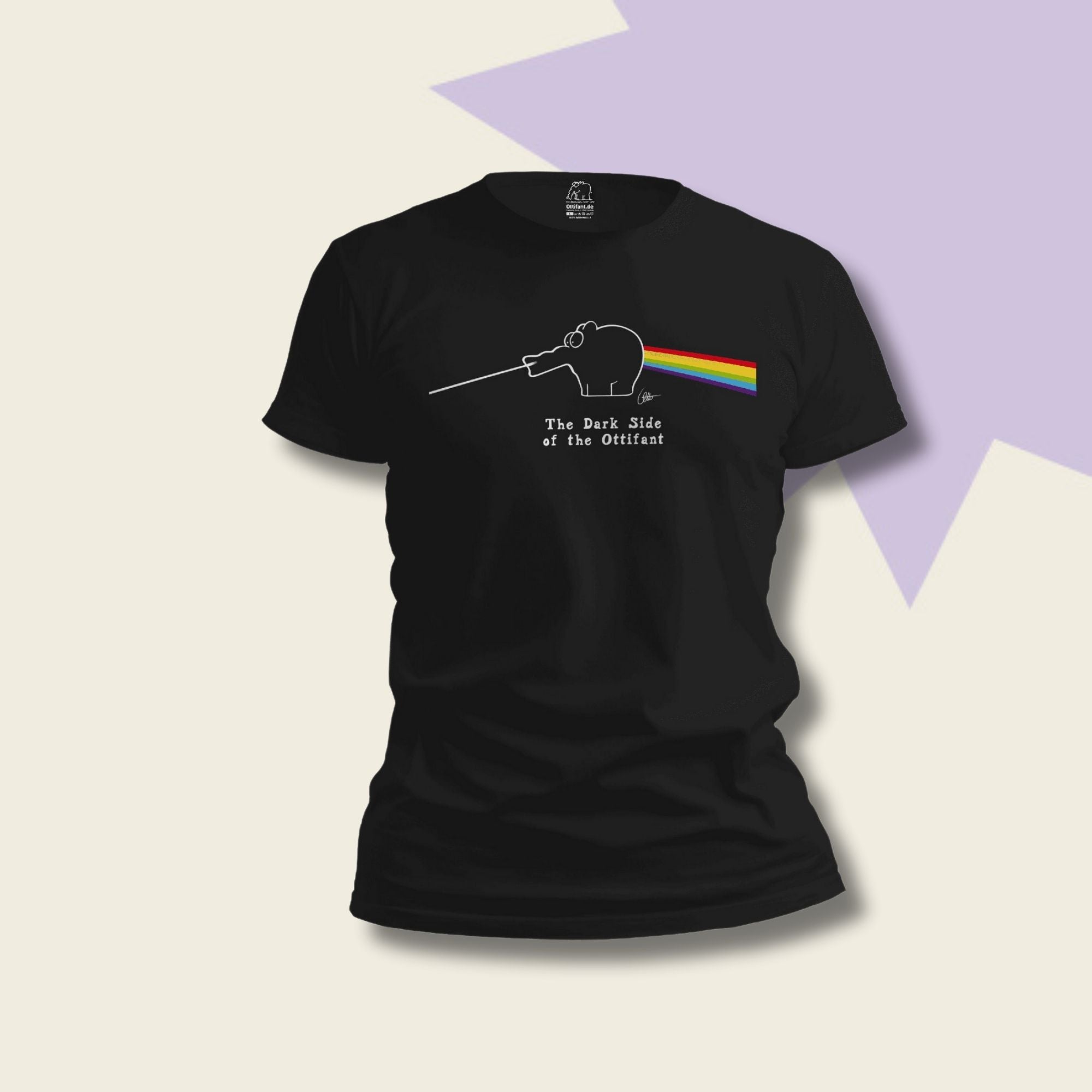 T-Shirt "Dark Side of the Ottifant" Unisex by Otto Waalkes