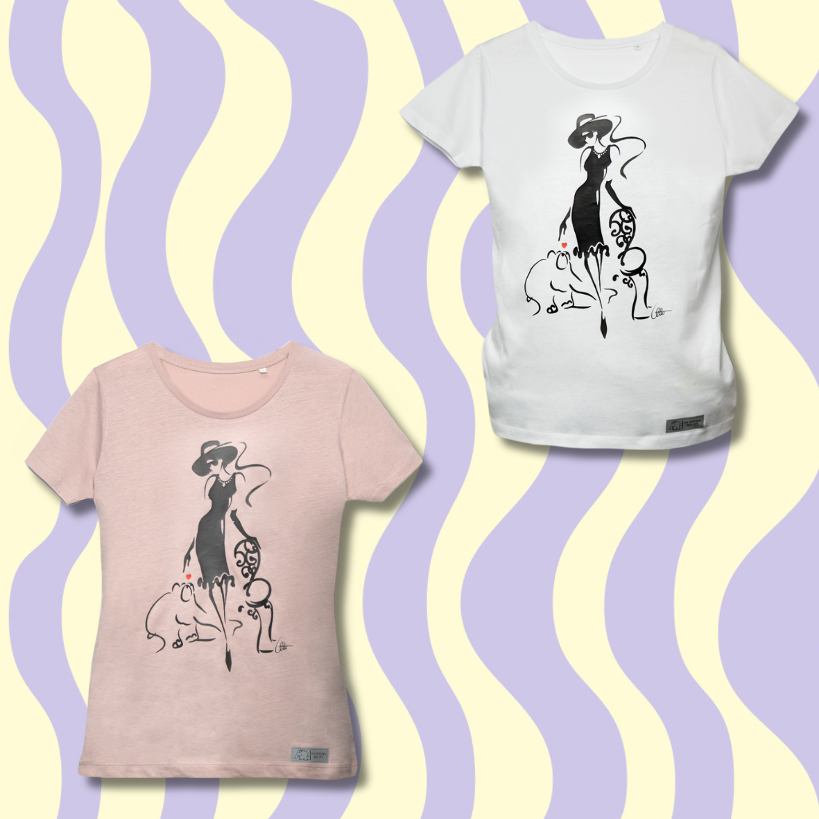 Damen T-Shirt Elégance by Otto Waalkes