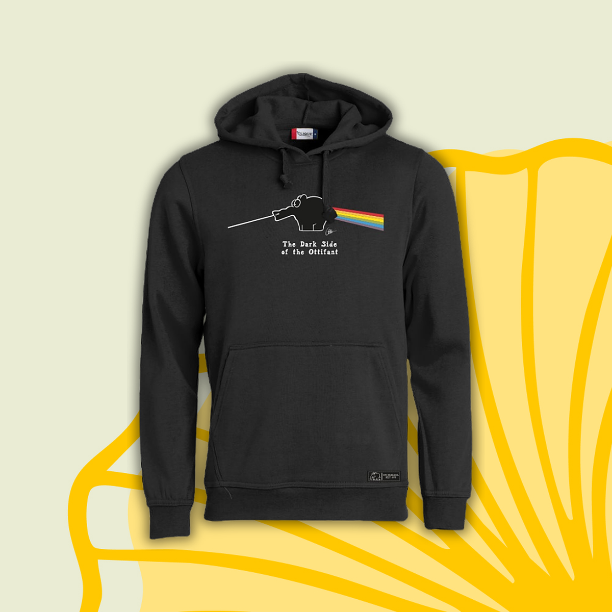 Hoodie The Dark Side of the Ottifant Kapuzenpullover by Otto Waalkes