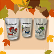 3-ER GLAS SET OTTIFANTEN Sportifanten KINDER-GLÄSERSET