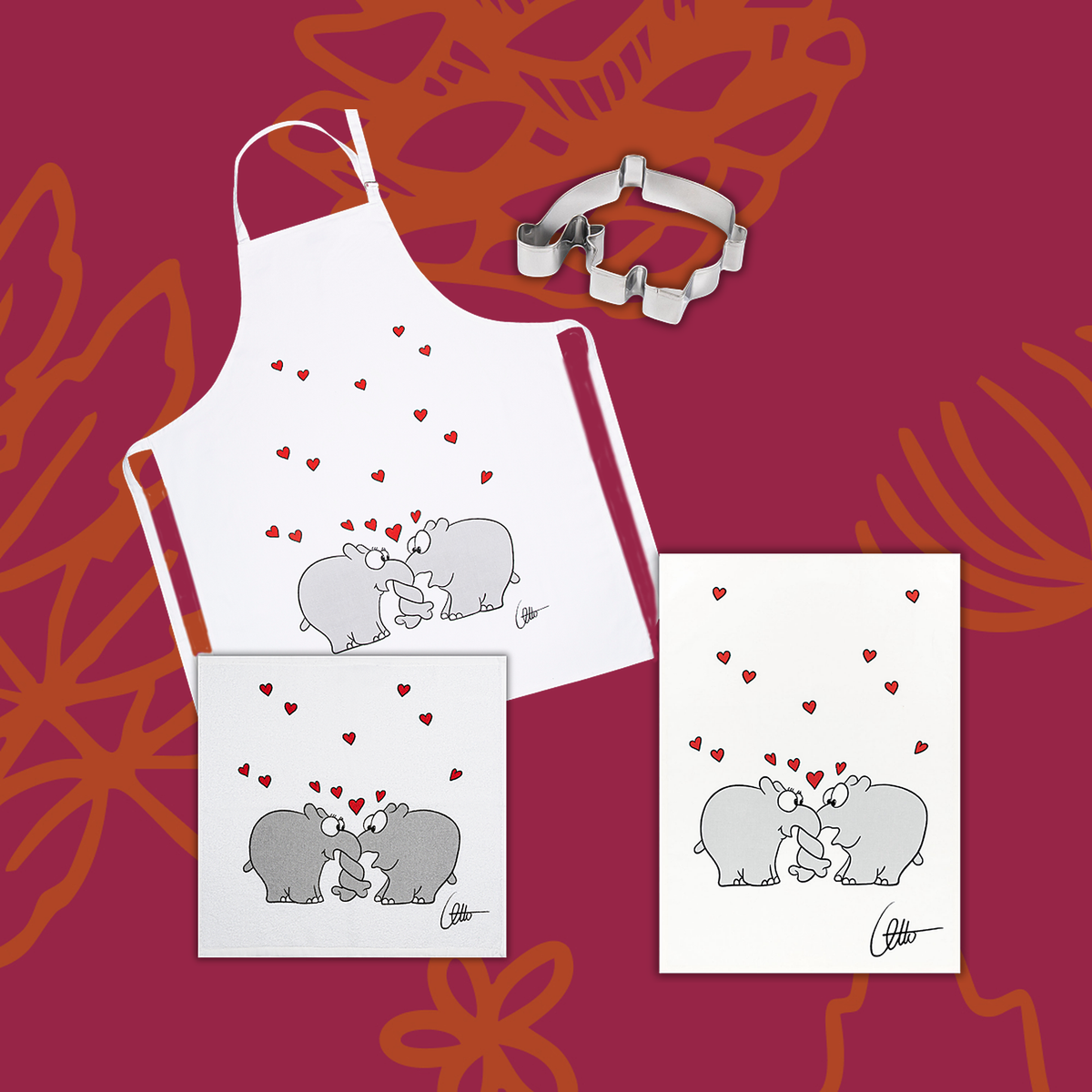 Ottifanten Küchen-Set mit gratis Keksausstecher