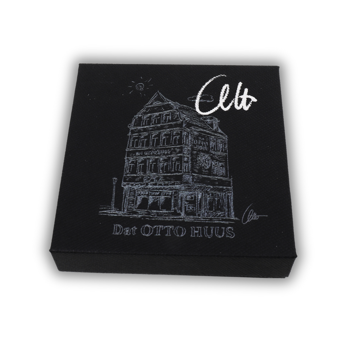 Sonderedition: 1 OZ Silberbarren "Dat Otto Huus" mit Original Otto Waalkes Signatur