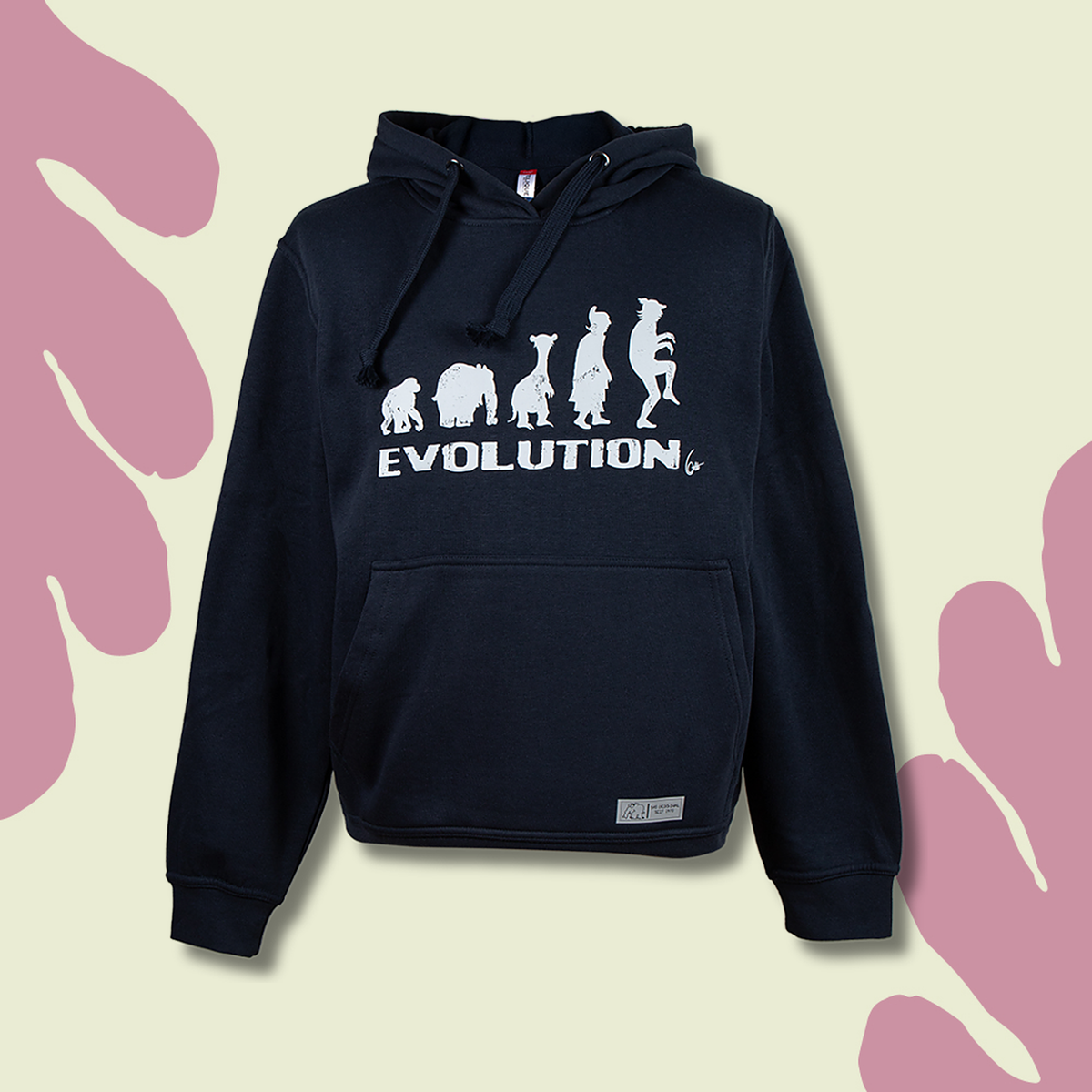Hoodie Kapuzenpullover Evolution by Otto Waalkes | Jetzt auch in Navy