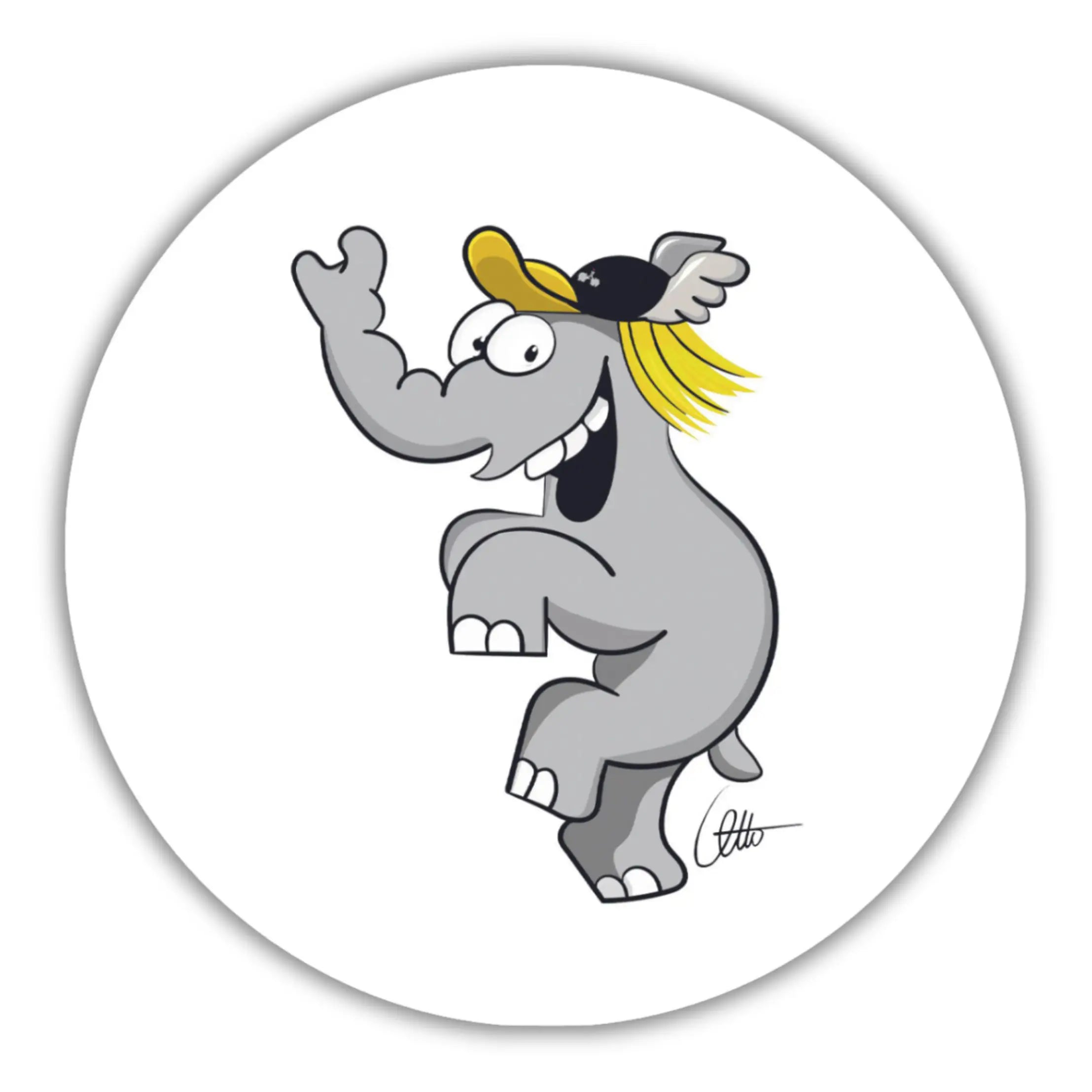 Kostenloses Ottifanten Sticker-Set