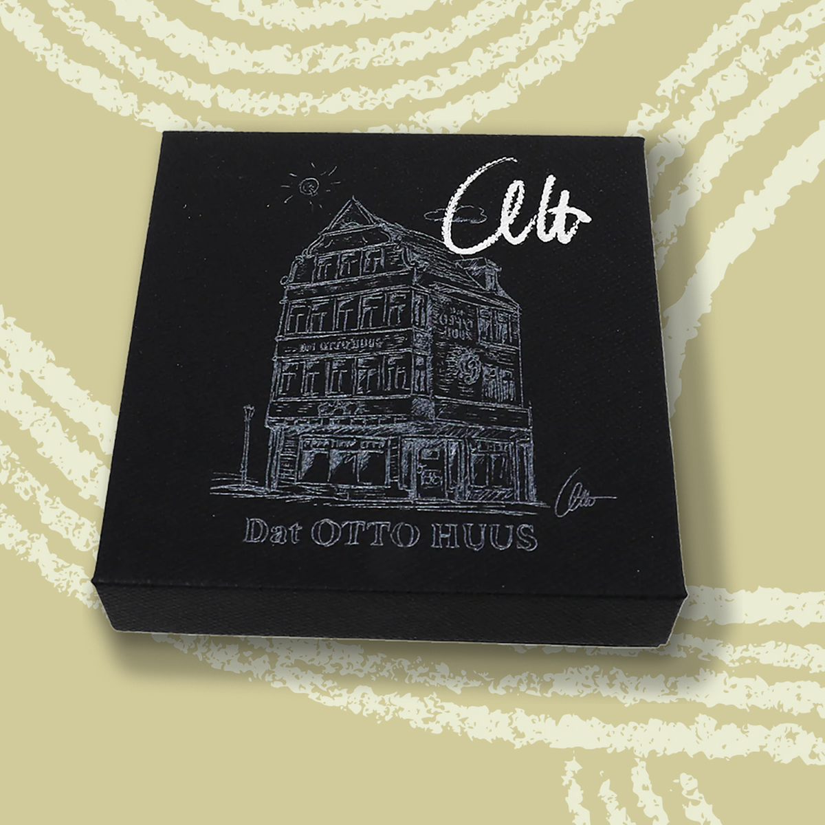 Sonderedition: 1 OZ Silberbarren "Dat Otto Huus" mit Original Otto Waalkes Signatur