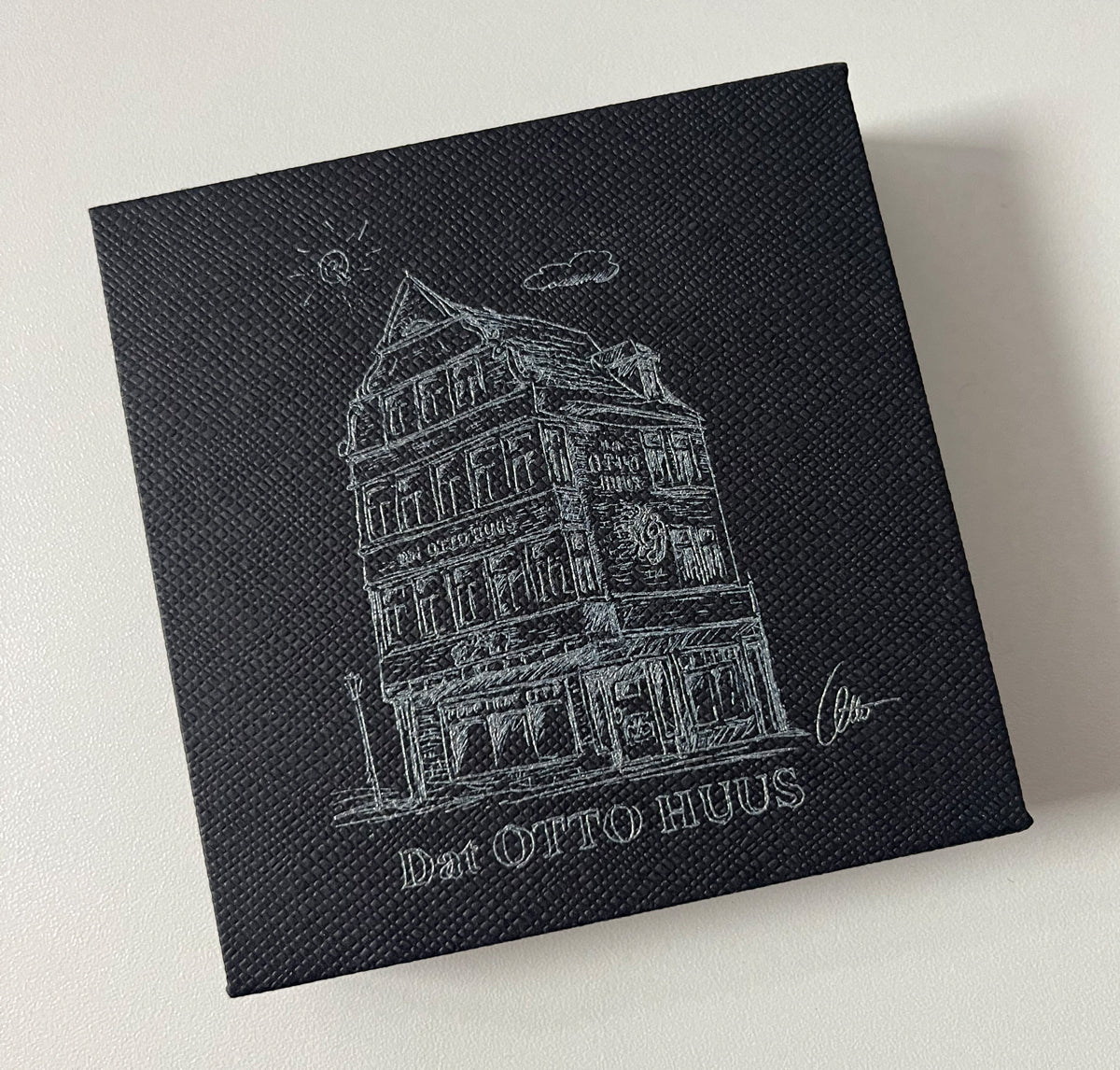 Sonderedition: 1 OZ Silberbarren "Dat Otto Huus" mit Original Otto Waalkes Signatur