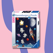 Ravensburger Puzzle Ottifanten Weltall / Space 1000 Teile ca. 50X70cm