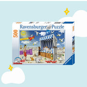 Urlaub Strandkorb Ottifant Puzzle 500 Teile 49x36cm by Ravensburger + Otto Waalkes