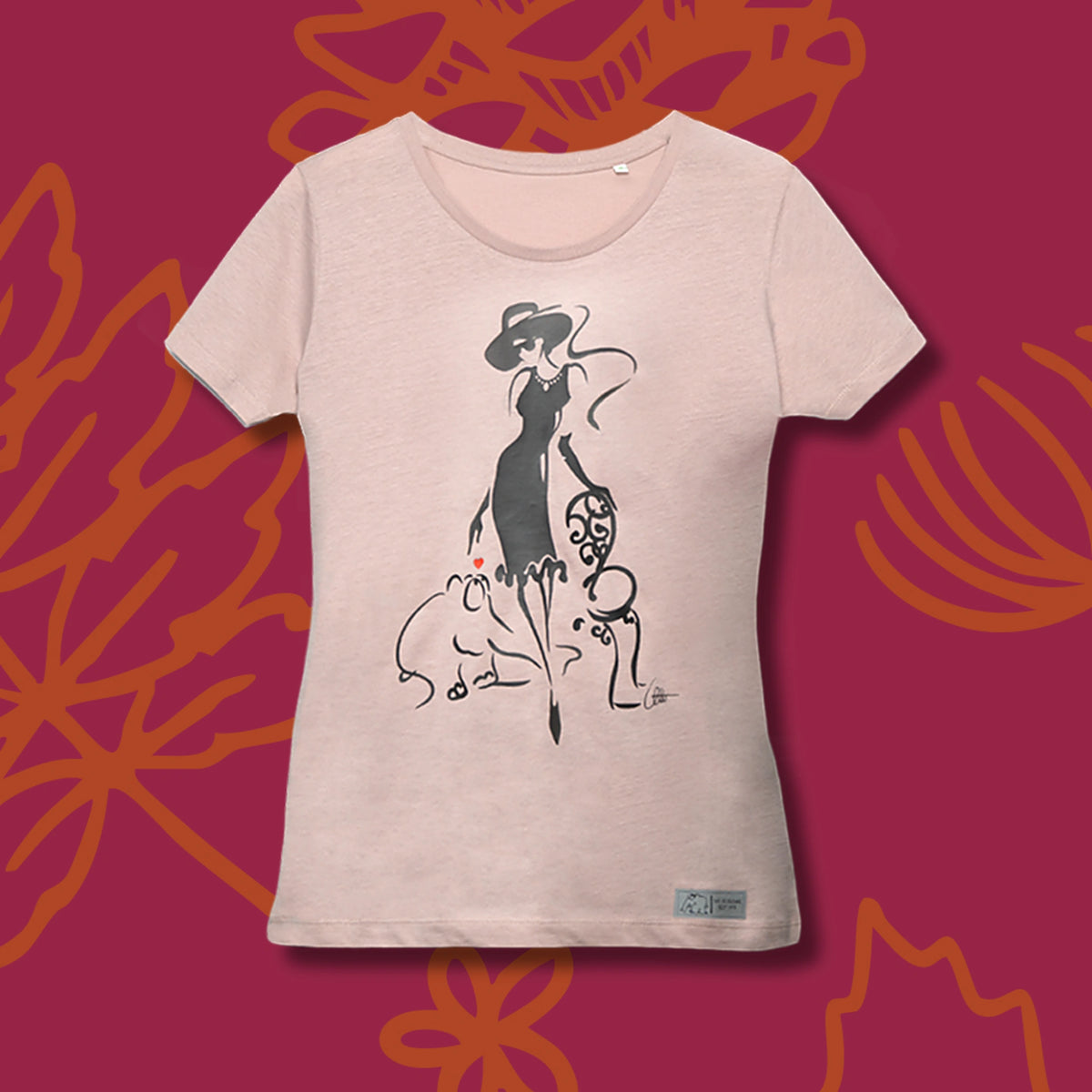 Damen T-Shirt Elégance by Otto Waalkes
