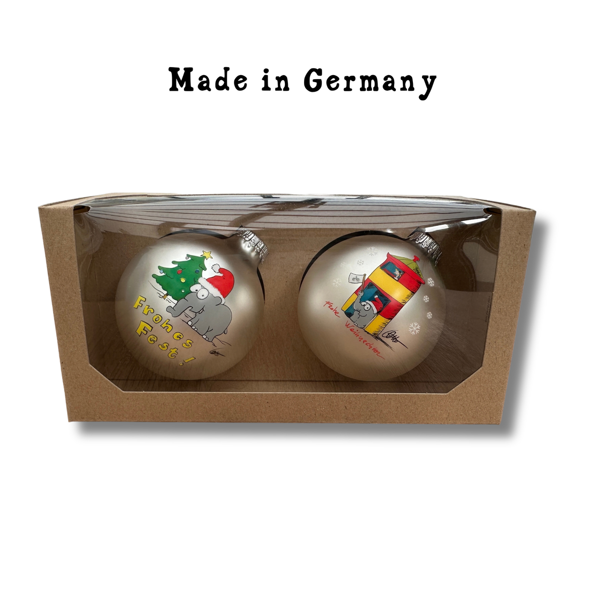 Ottifanten Weihnachtskugel-Set