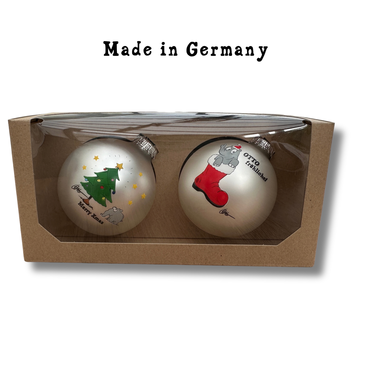 Ottifanten Weihnachtskugel-Set