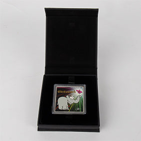 1 OZ Silberbarren "Glückwunsch" mit Original Otto Waalkes Signatur
