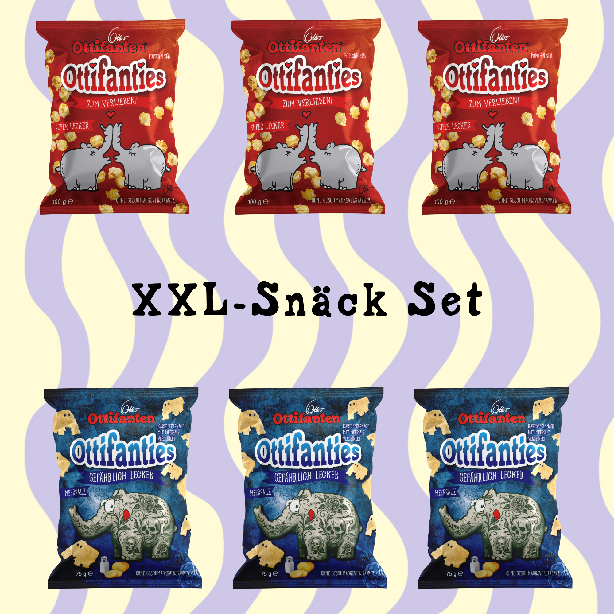 XXL-Ottifanties-Set süß & herzhaft