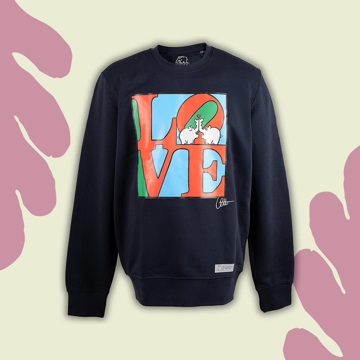 Sweatshirt Ottifanten-LOVE