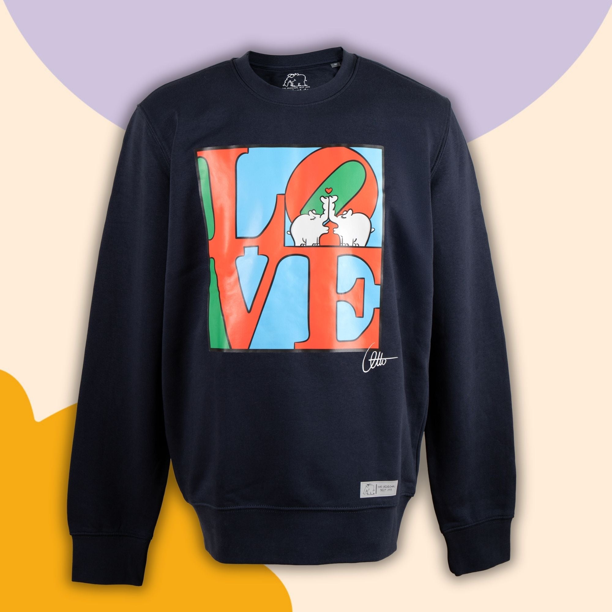 Sweatshirt Ottifanten-LOVE
