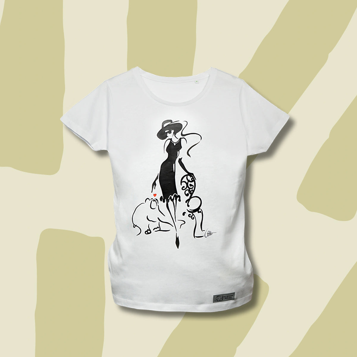 Damen T-Shirt Elégance by Otto Waalkes
