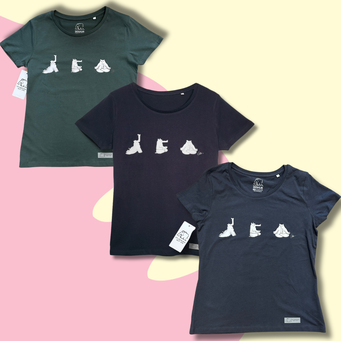Damen T-Shirt Yogifant