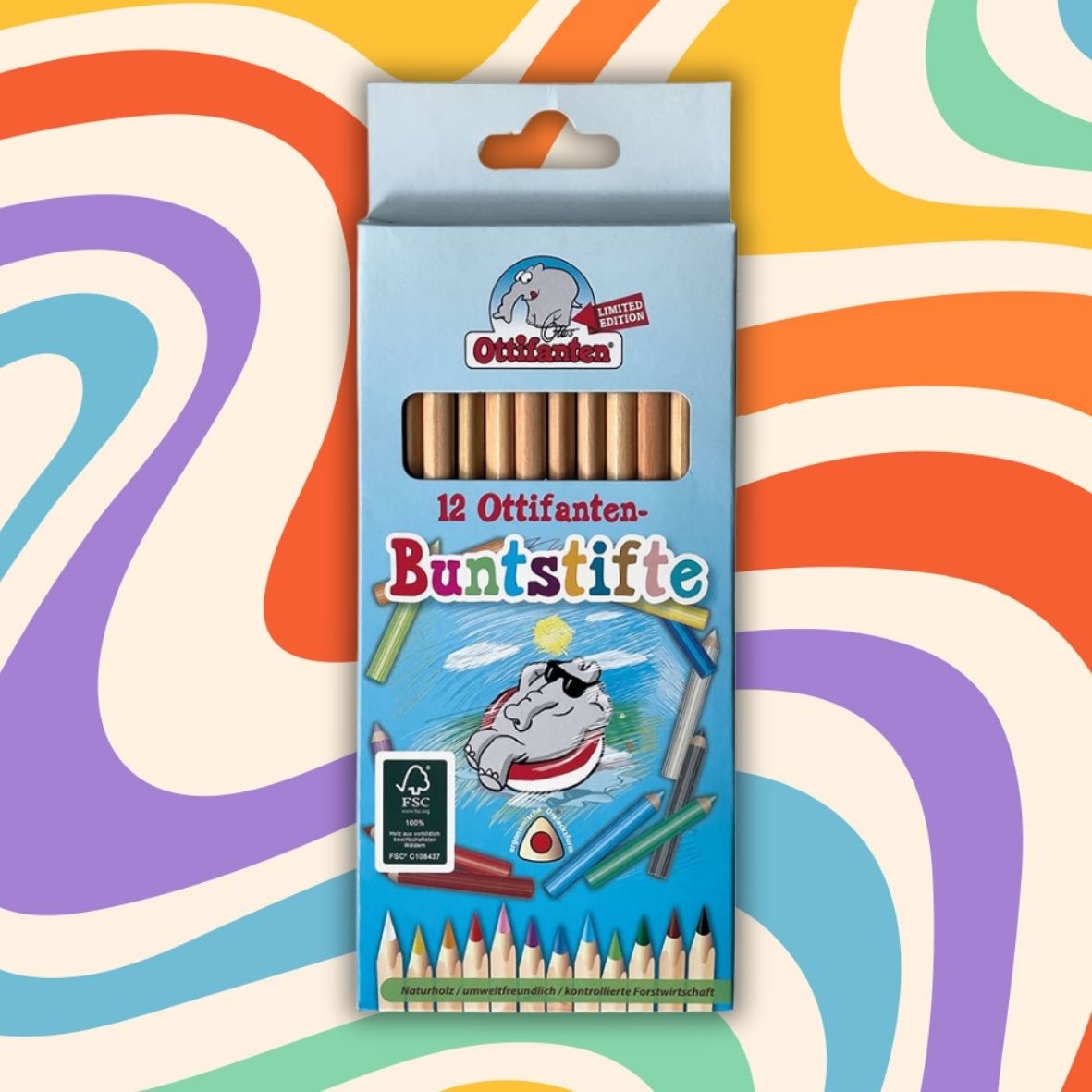 Ottifant Buntstifte 12 Stck. by Otto Waalkes