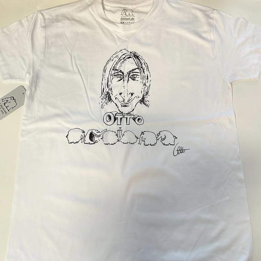 Retro T-Shirt LP-Cover "OTTO (Live im Audimax)" Unisex von Otto Waalkes