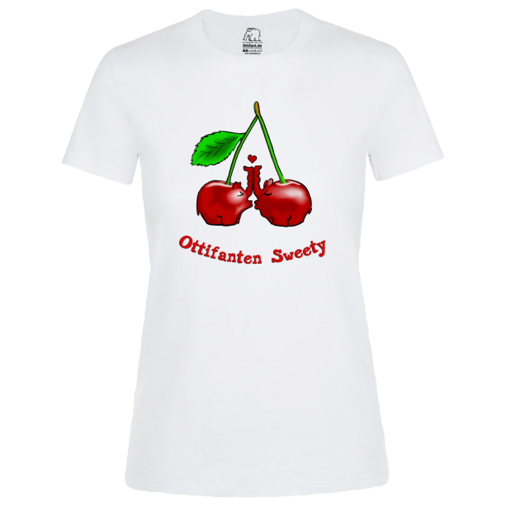 Damen-T-Shirt-Cherry-weissN3ZTuSHAPDqIO