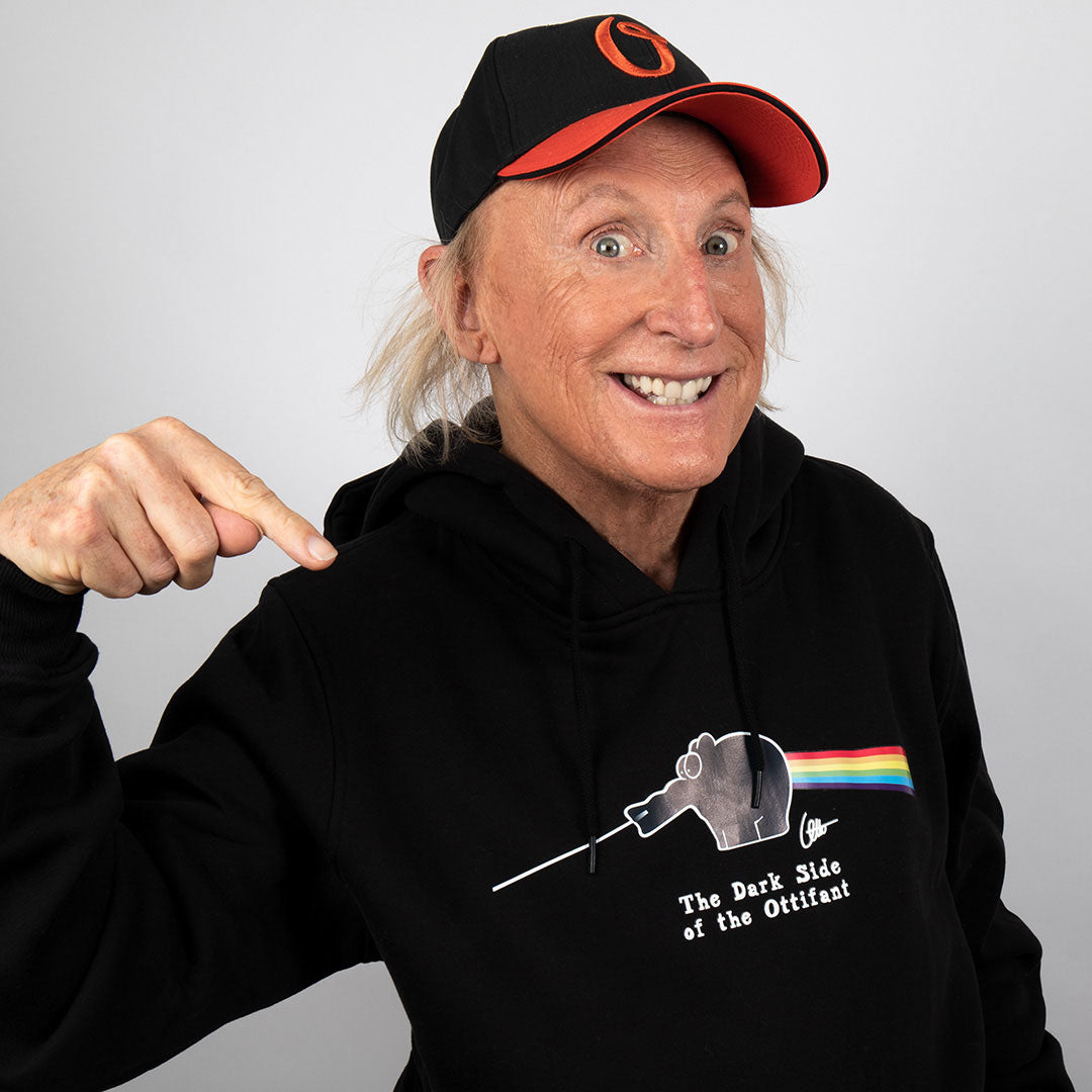Hoodie The Dark Side of the Ottifant Kapuzenpullover by Otto Waalkes