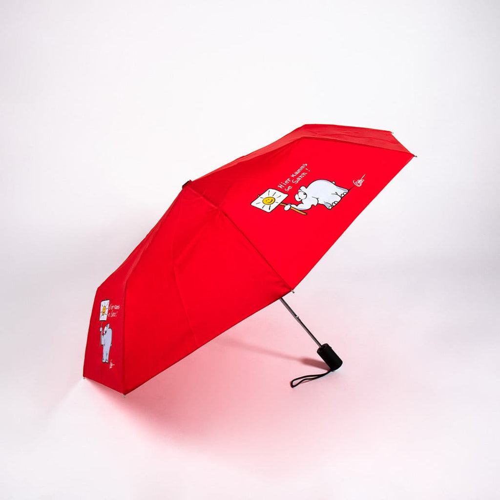 Ottos Ei leik Schietwetter Ottifant Regenschirm - Taschenschirm by Otto Waalkes - Ottifant.de