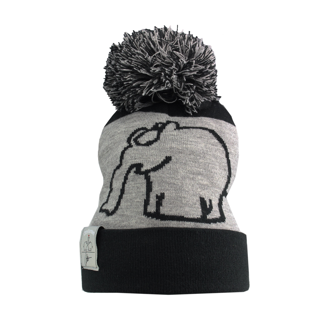 Pudelmütze Beanie Wollmütze Ottifant by Otto Waalkes