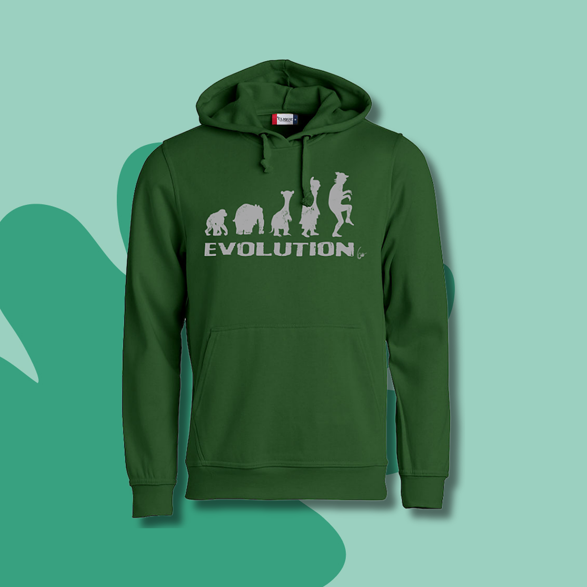 Evoluttion-Flaschengruen