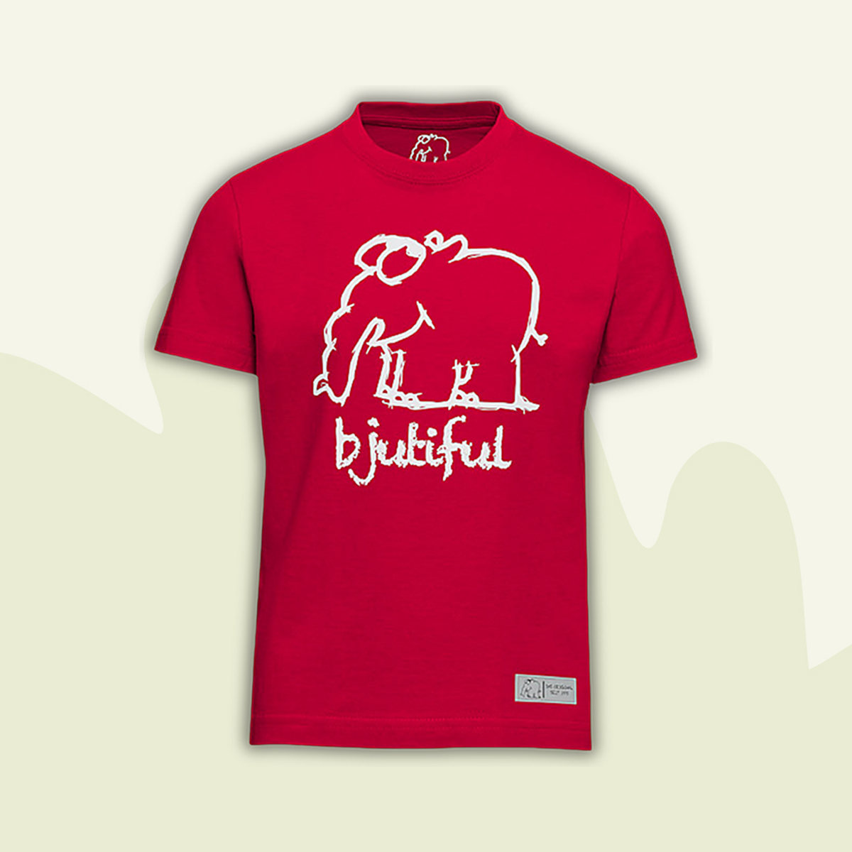 T-Shirt_Kinder_Bjutiful_Rot_01