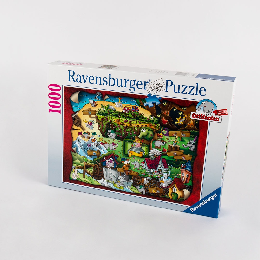 Ottifanten Märchen Puzzle Ravensburger 1000 Teile ca. 70x50cm by Otto Waalkes