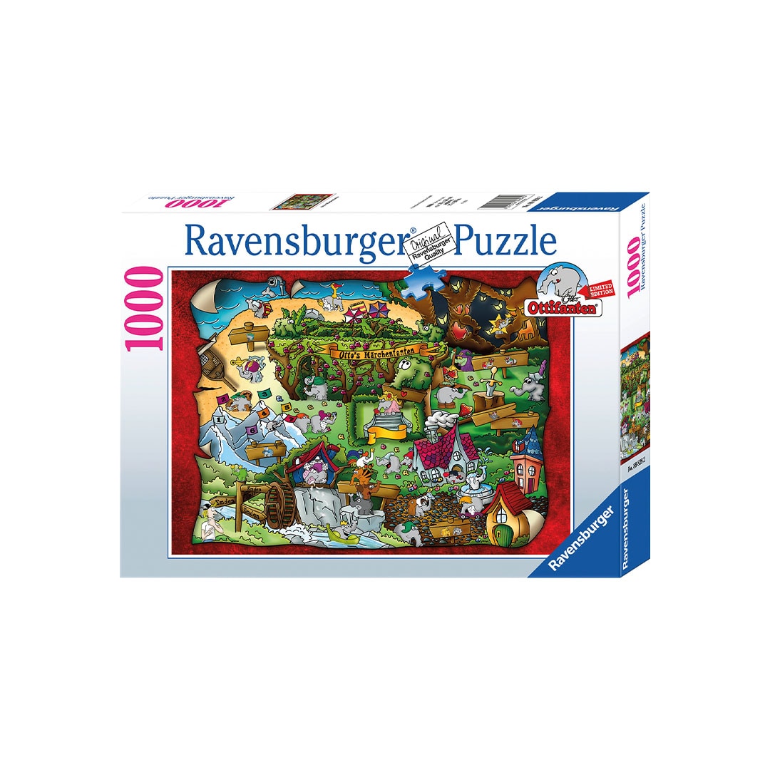 Ottifanten Märchen Puzzle Ravensburger 1000 Teile ca. 70x50cm by Otto Waalkes