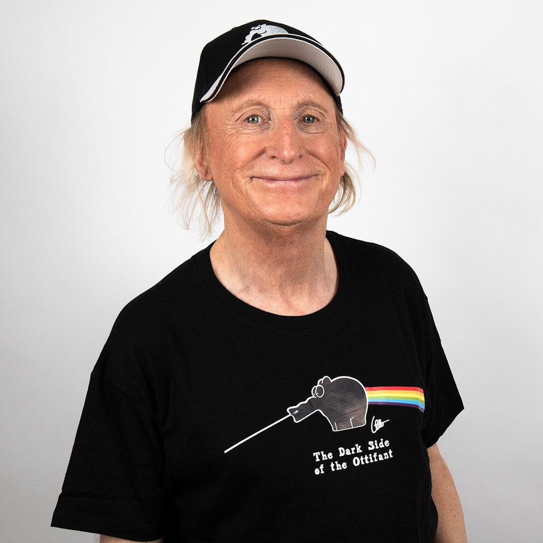 T-Shirt "Dark Side of the Ottifant" Unisex by Otto Waalkes
