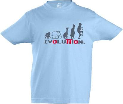 T-Shirt "Evolution" Kinder by Otto Waalkes - Ottifant.de