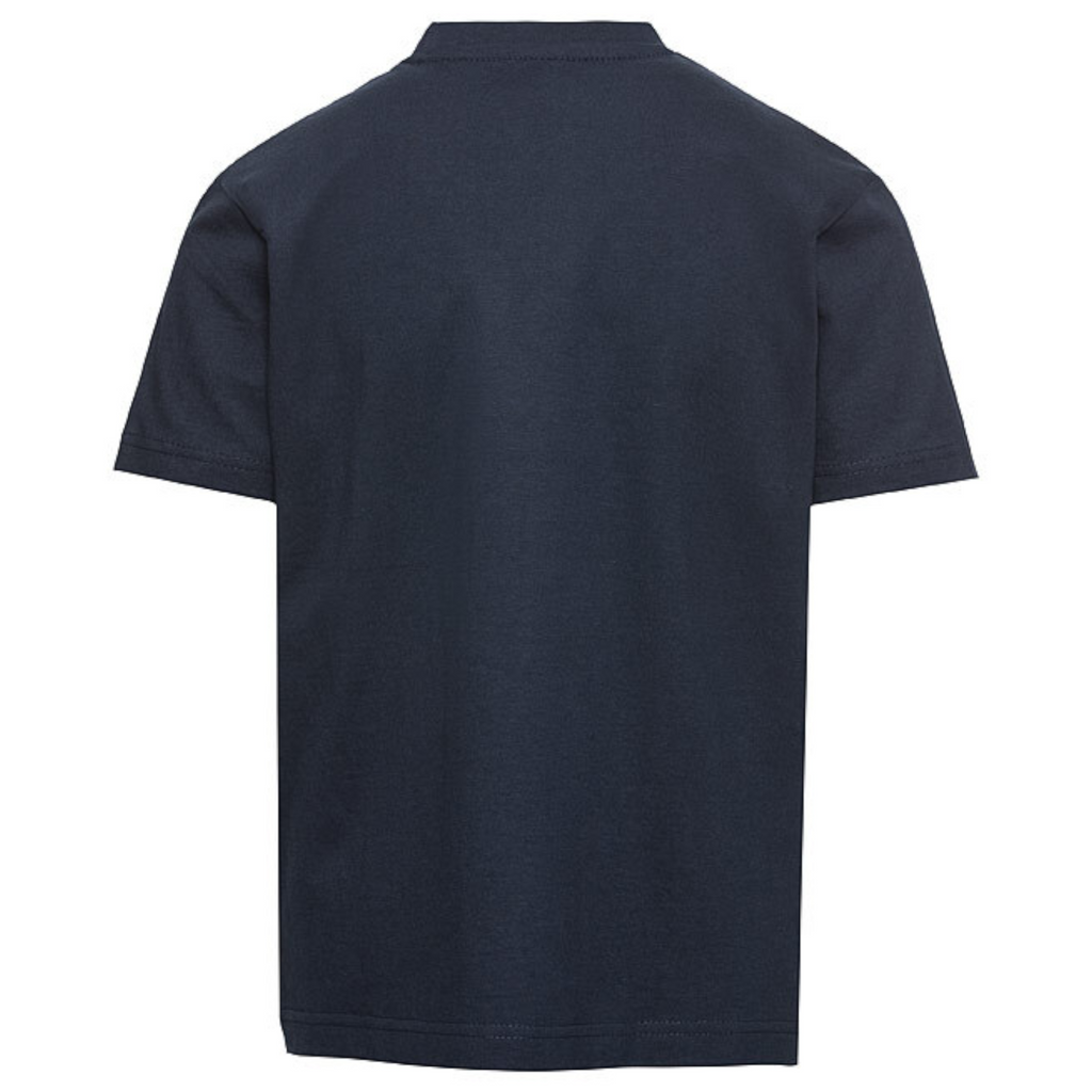T-Shirt-Kinder-Ottomotor-navyblau-hinten